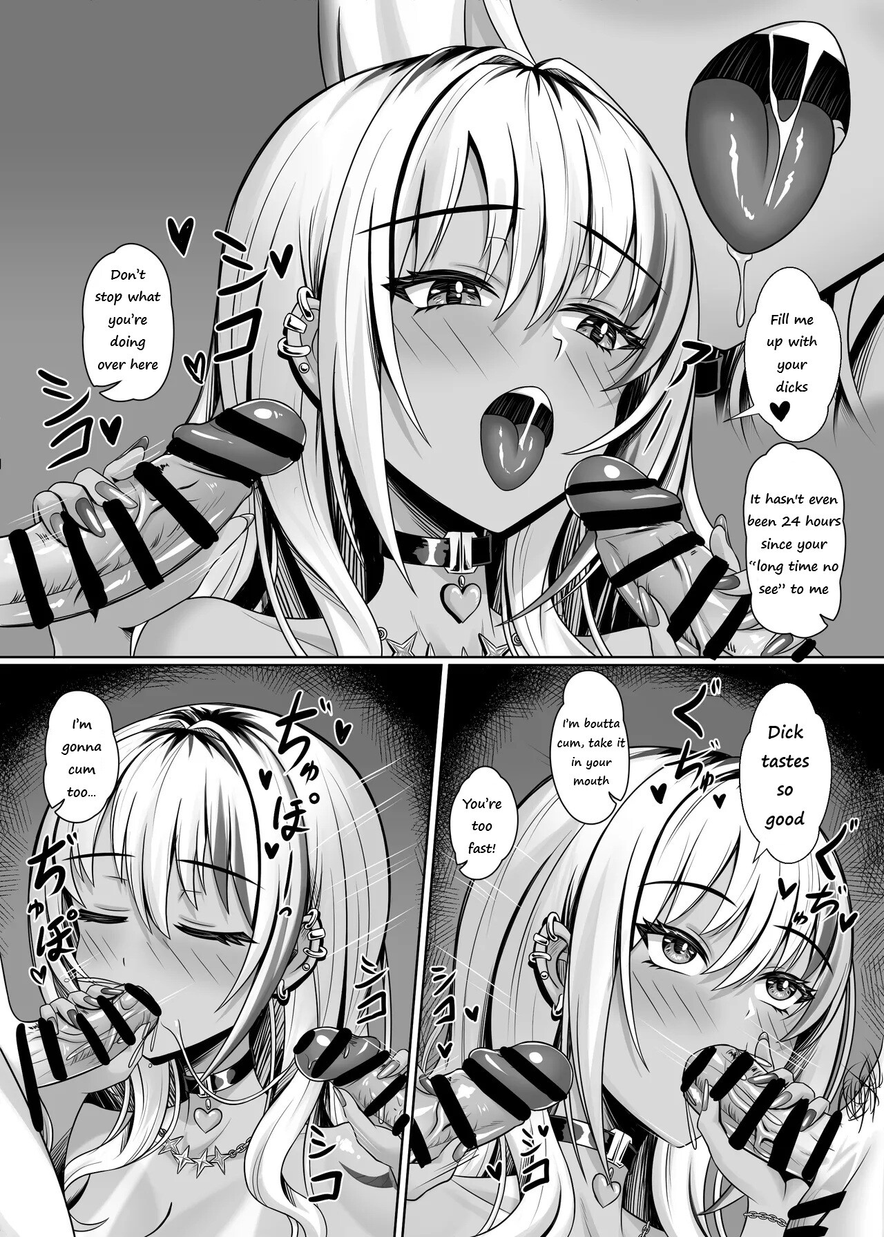 Hentai Manga Comic-Fucking With the Class's Dark-Skinned Gyaru-Read-12
